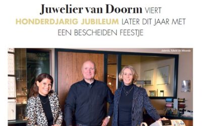 Juwelier van Doorm viert honderdjarig jubileum